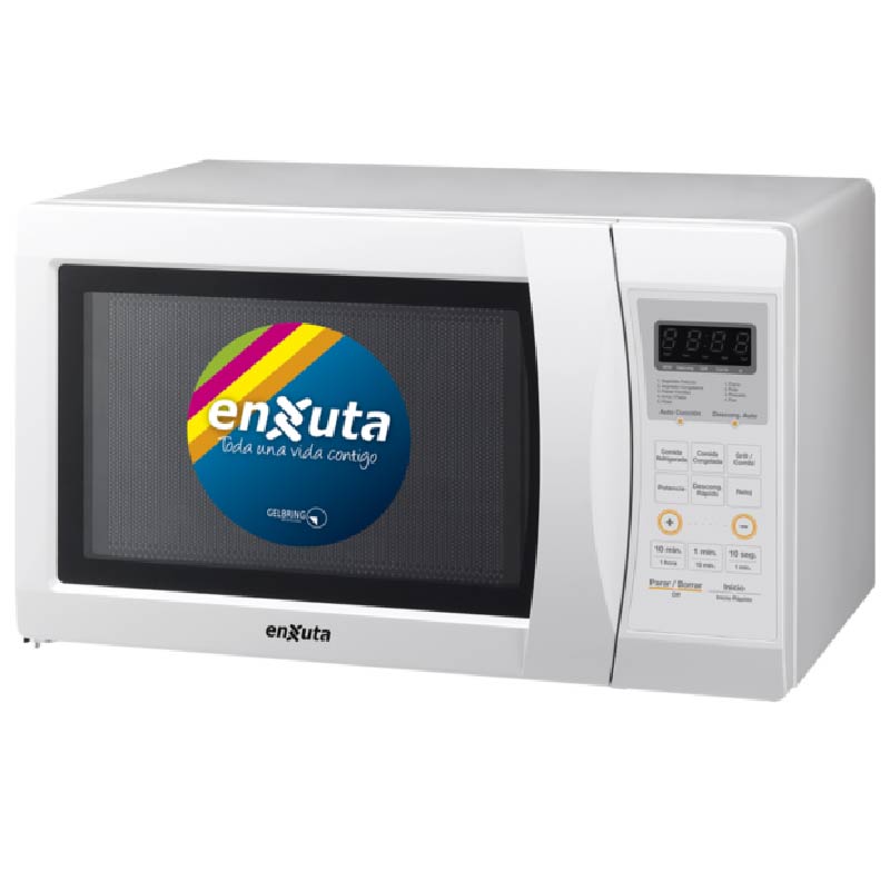 Microondas 20 Litros Digital Blanco - Enxuta - MOENX0320D
